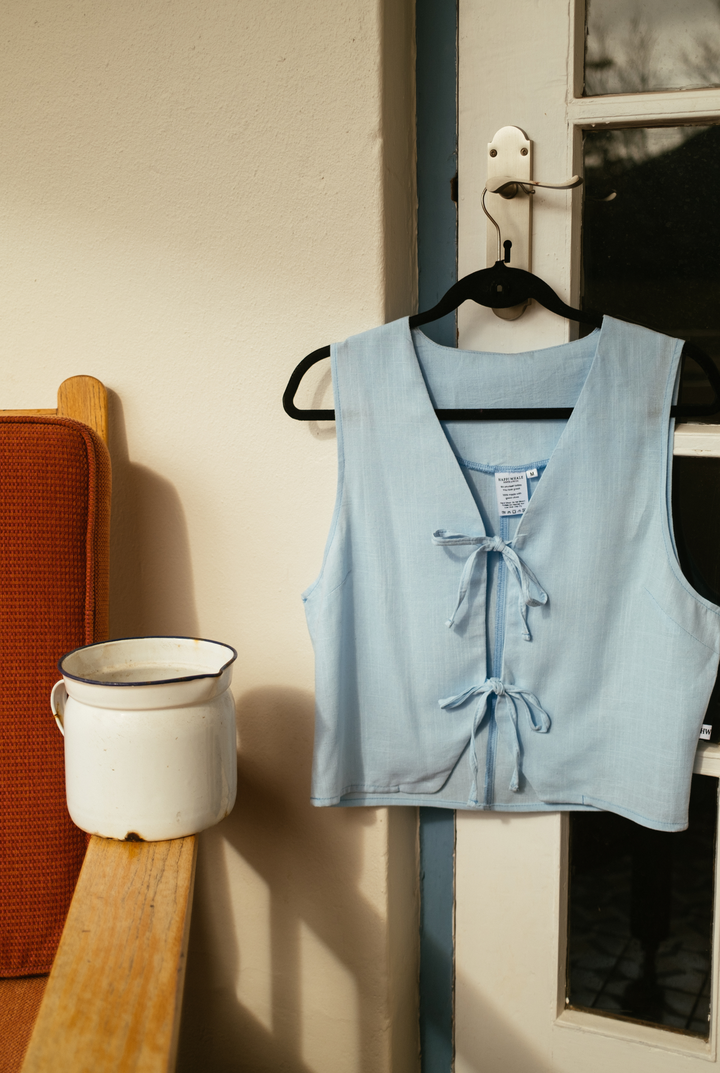 The Coastal Tie Vest: 40% OFF