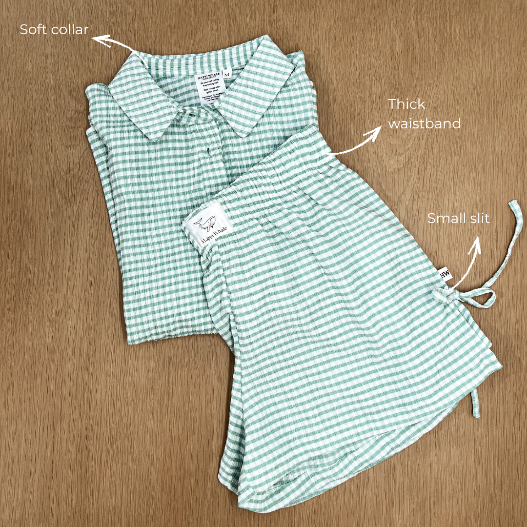 Cloud PJ Set - Pastel Green, Cloud-Soft, Pure Comfort