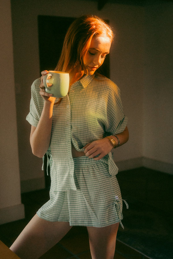 Cloud PJ Set - Pastel Green, Cloud-Soft, Pure Comfort